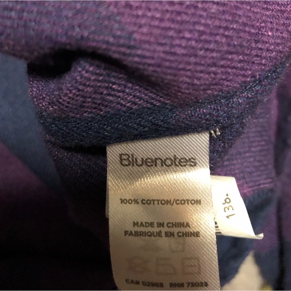 Womens Bluenotes flannel - Picture 4 of 5